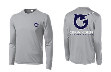 SPF Performance T Shirt - Long Sleeve in Gray
