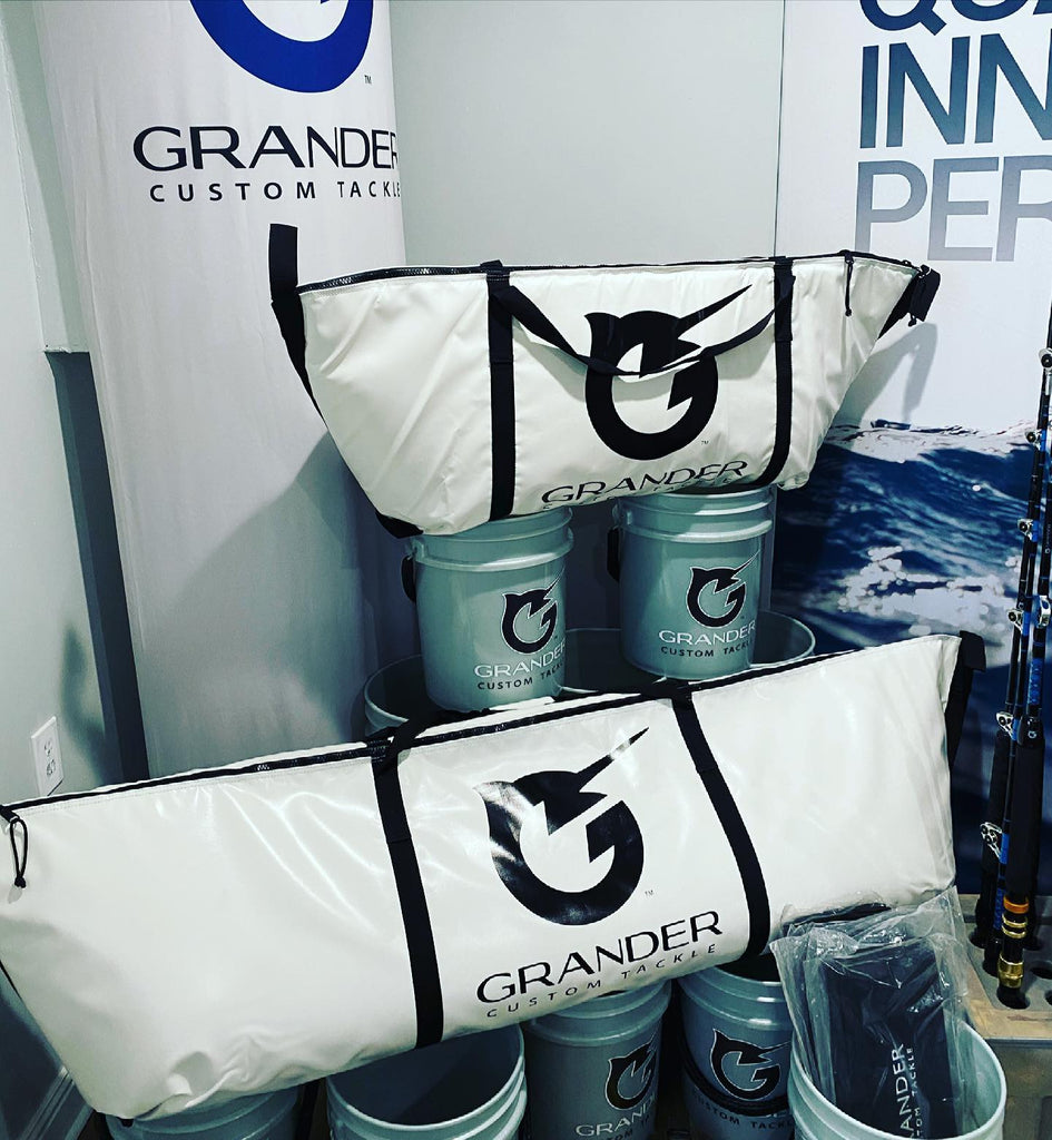 custom fishing tackle bags 20x72 Tournament King Bag – Grander Custom Tackle, LLC